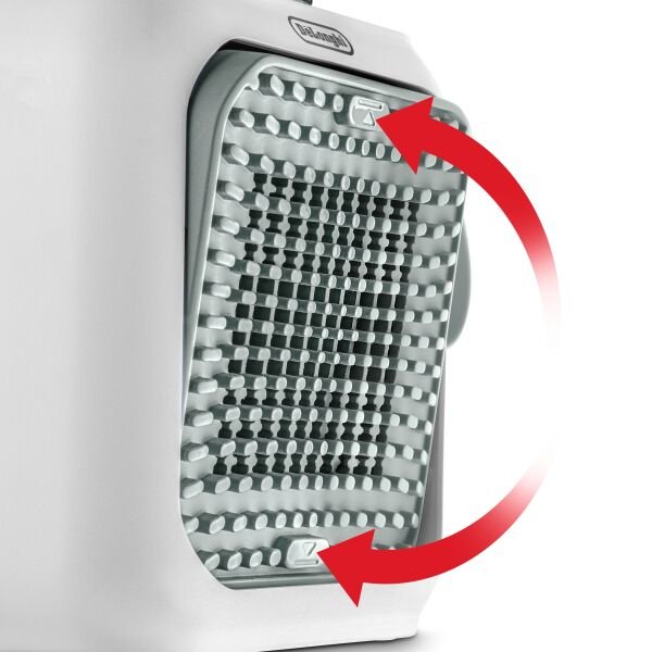 Termoventilatore silenzioso compatto da tavolo o camper 350W
